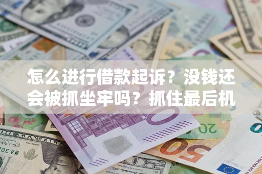 济南怎么进行借款起诉？没钱还会被抓坐牢吗？抓住最后机会！