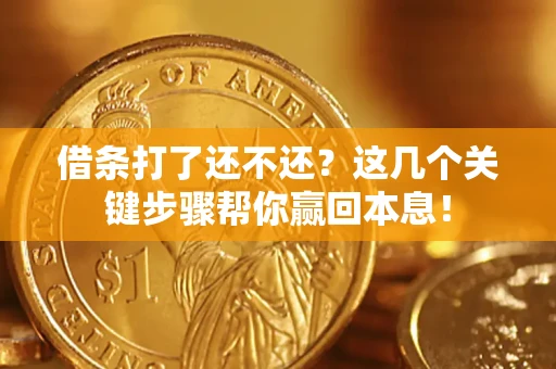济南借条打了还不还？这几个关键步骤帮你赢回本息！