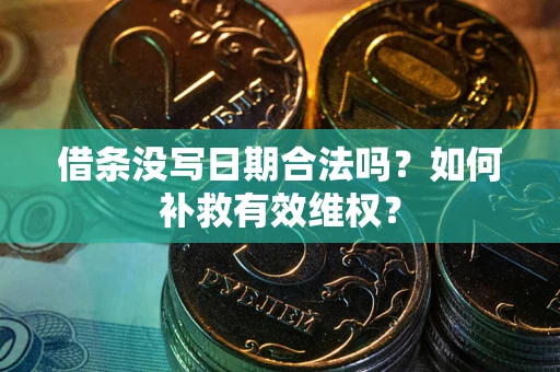 济南借条没写日期合法吗？如何补救有效维权？